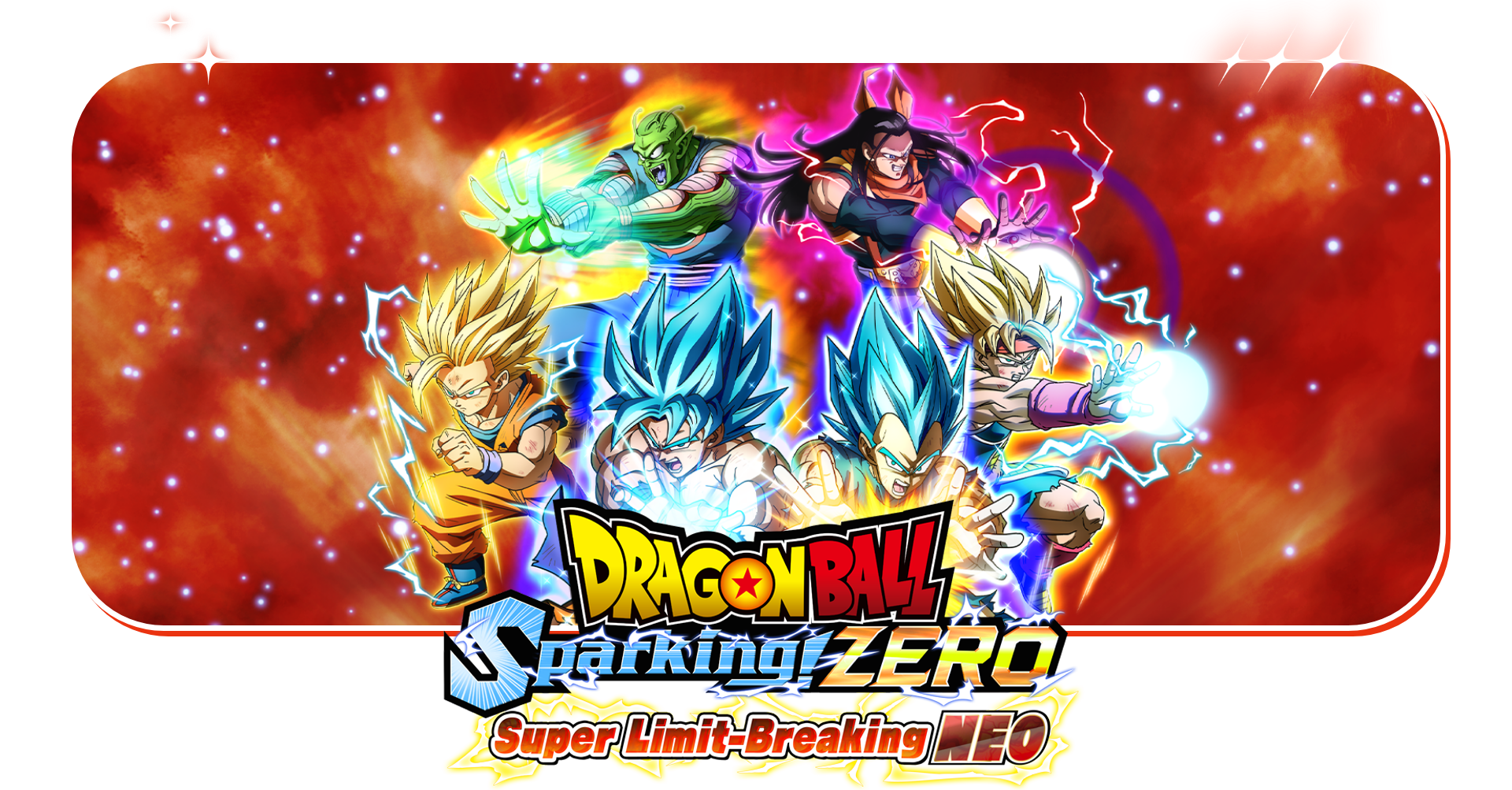 Key art officiel du DLC Dragon Ball: Sparking! ZERO Super Limit-Breaking NEO.