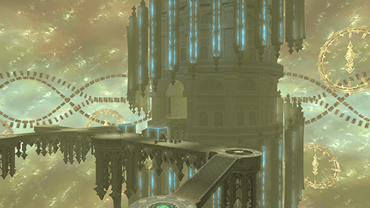 Capture officielle de The Forked Tower: Magic dans Final Fantasy XIV 7.55.