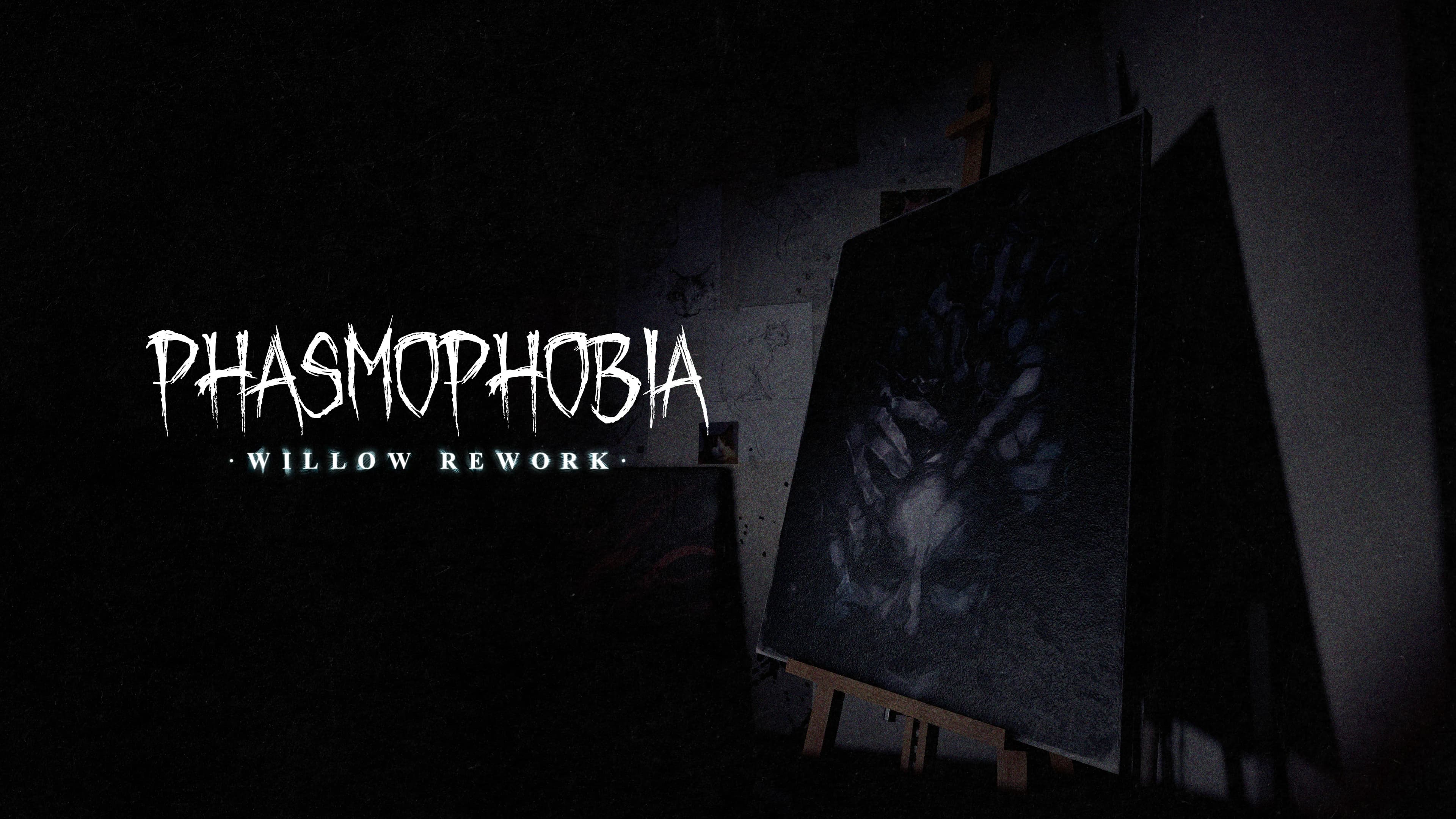 Key art officiel de la mise à jour 0.18.0.0 de Phasmophobia consacrée à 13 Willow Street.