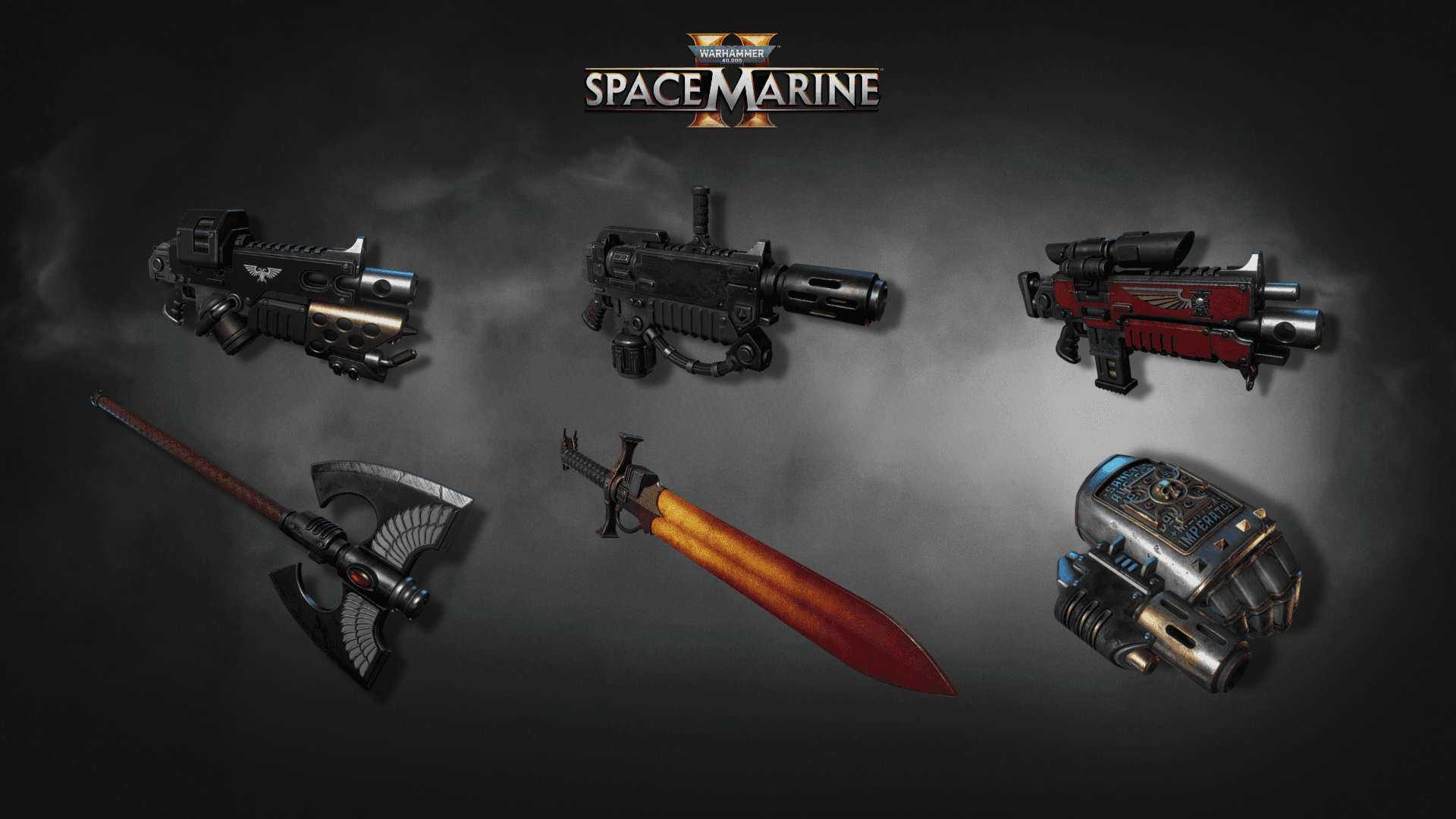 Présentation officielle des six armes héroïques ajoutées à Space Marine 2 par le patch 14.0.
