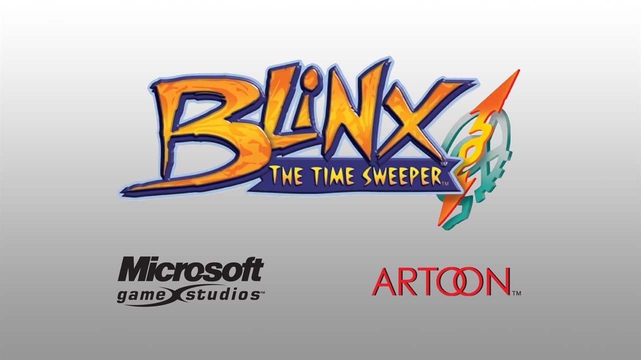 Visuel officiel de Blinx: The Time Sweeper publié sur la boutique Xbox française.