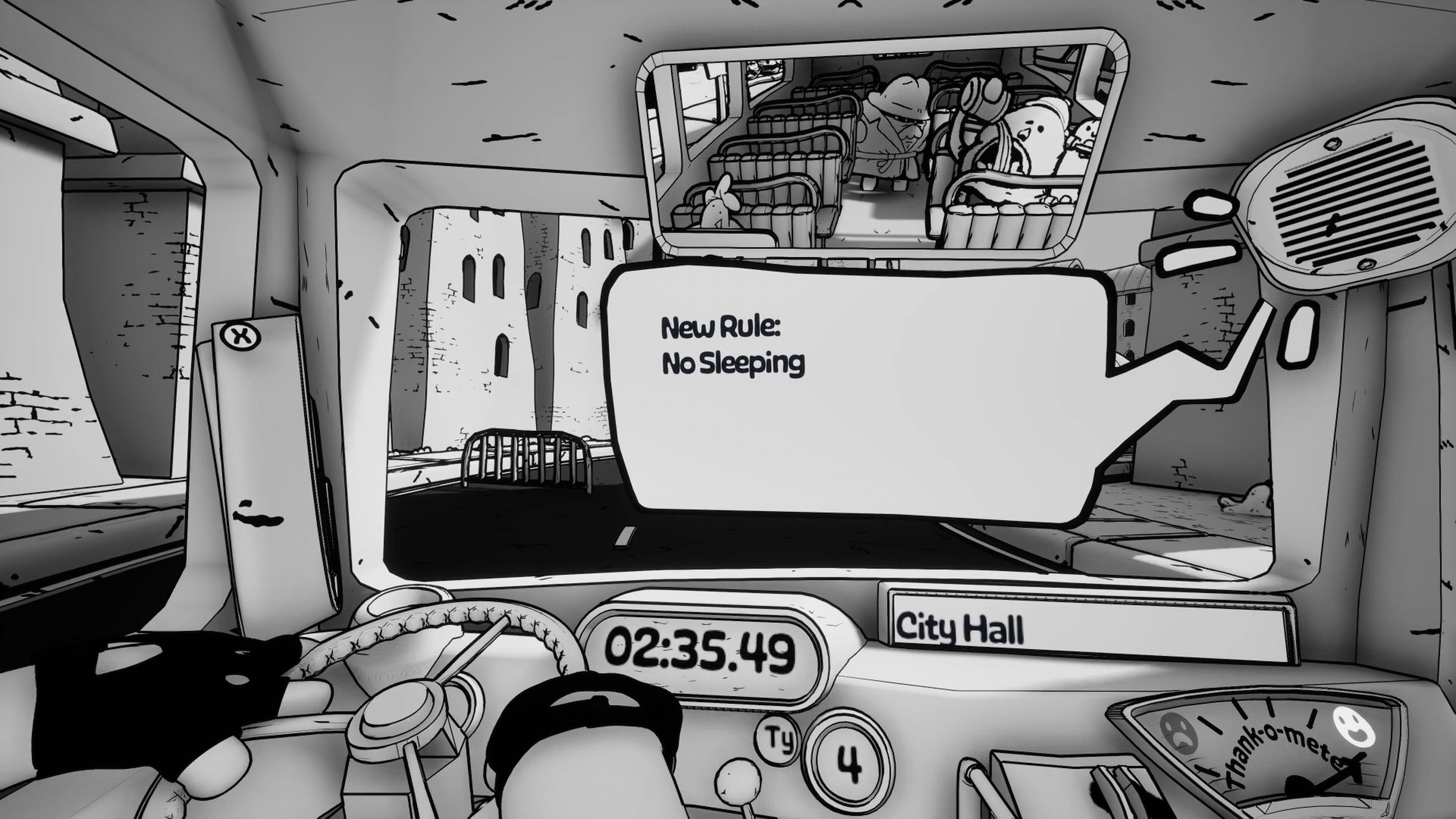 Une nouvelle règle apparaît devant le conducteur