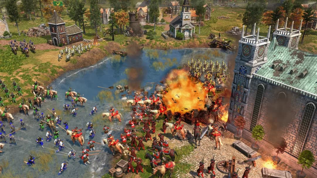 Capture officielle d’une bataille de la carte historique Wars of the Three Kingdoms dans The Baltic Powers.