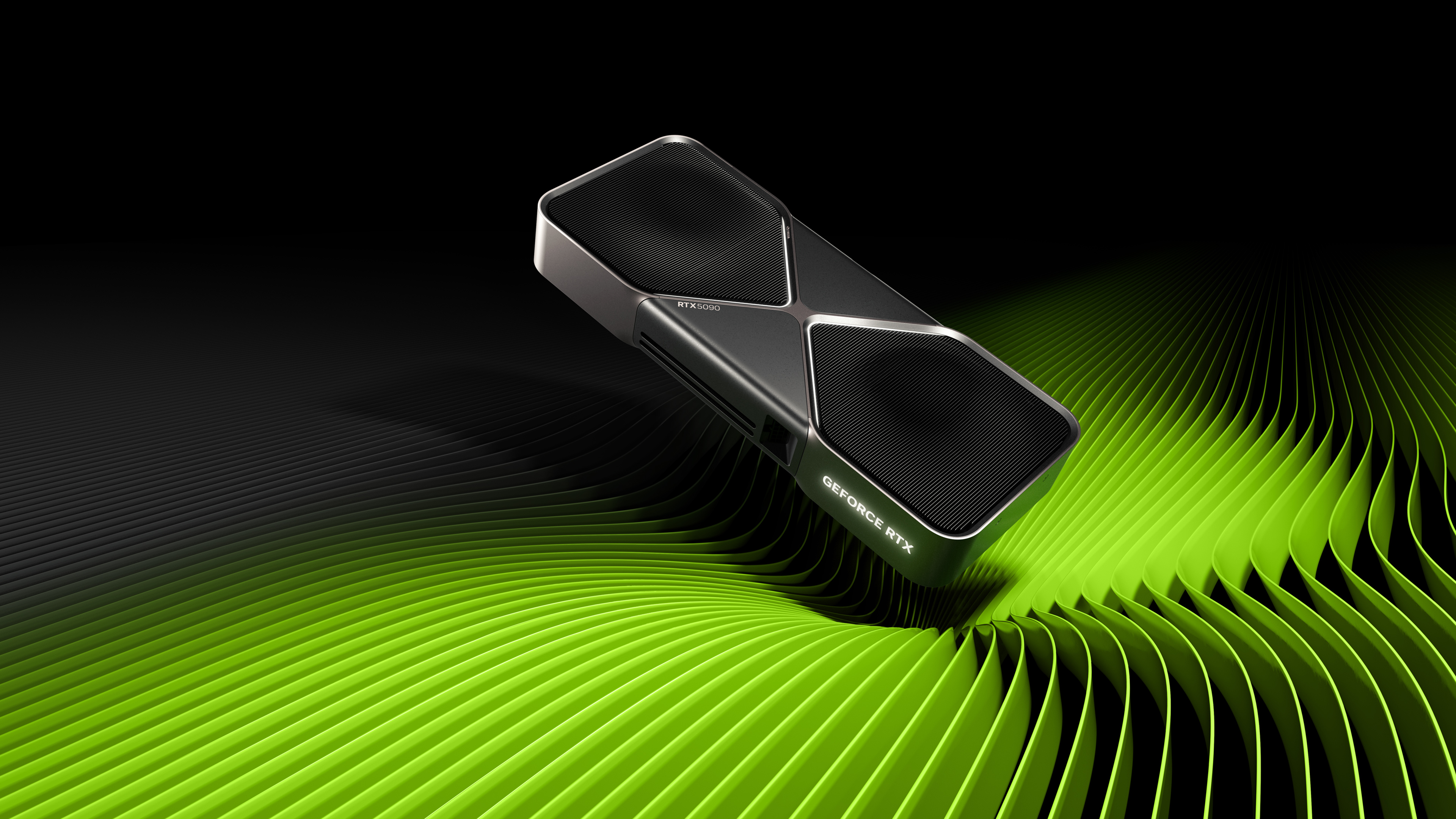 GeForce RTX 5090 Founders Edition — visuel officiel NVIDIA