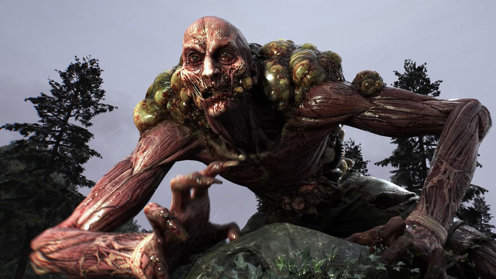 Capture officielle d'un infecté massif dans Dying Light: The Beast.