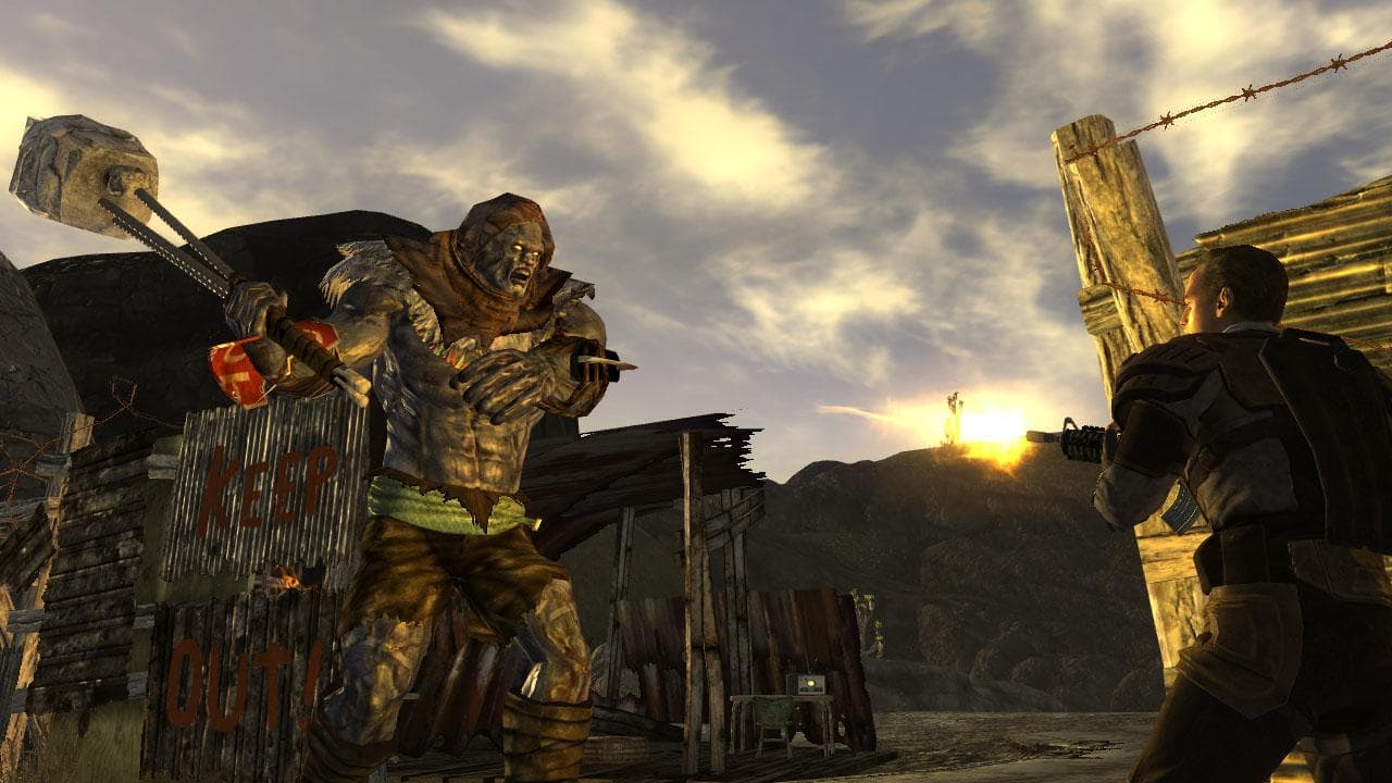 Capture officielle de Fallout New Vegas distribuée par Bethesda sur sa fiche Steam.