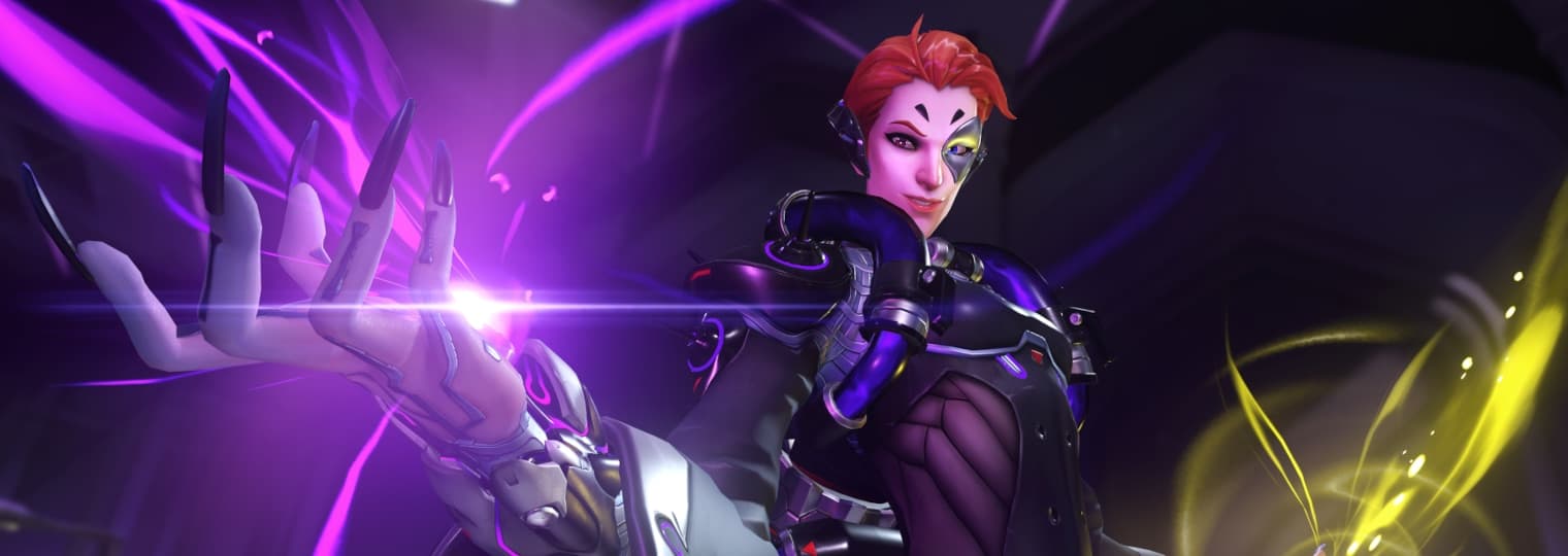 Moira dans une illustration officielle publiée avec le billet du directeur d’Overwatch.