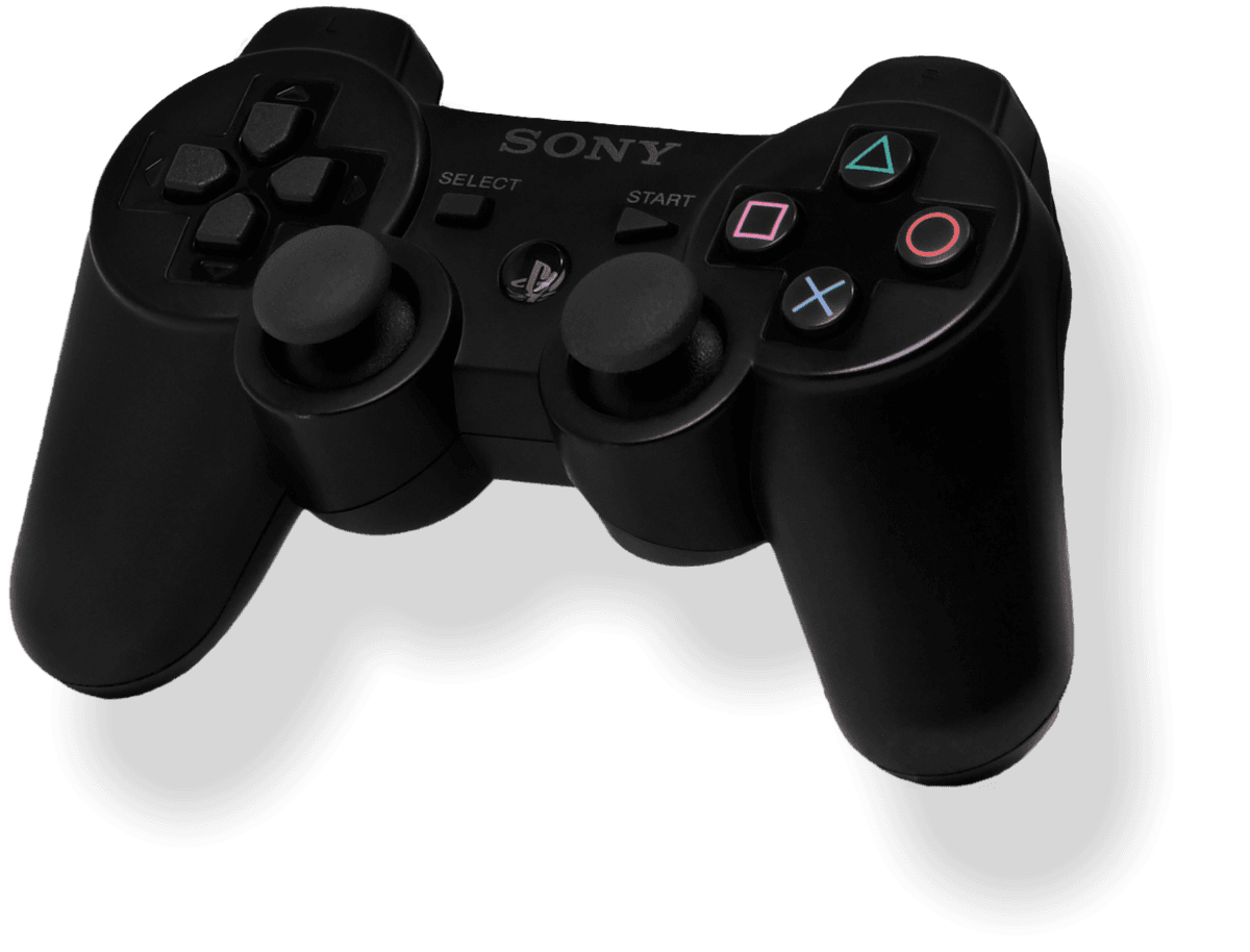 Manette PlayStation 3 DualShock 3 utilisée sur le site officiel RPCS3.