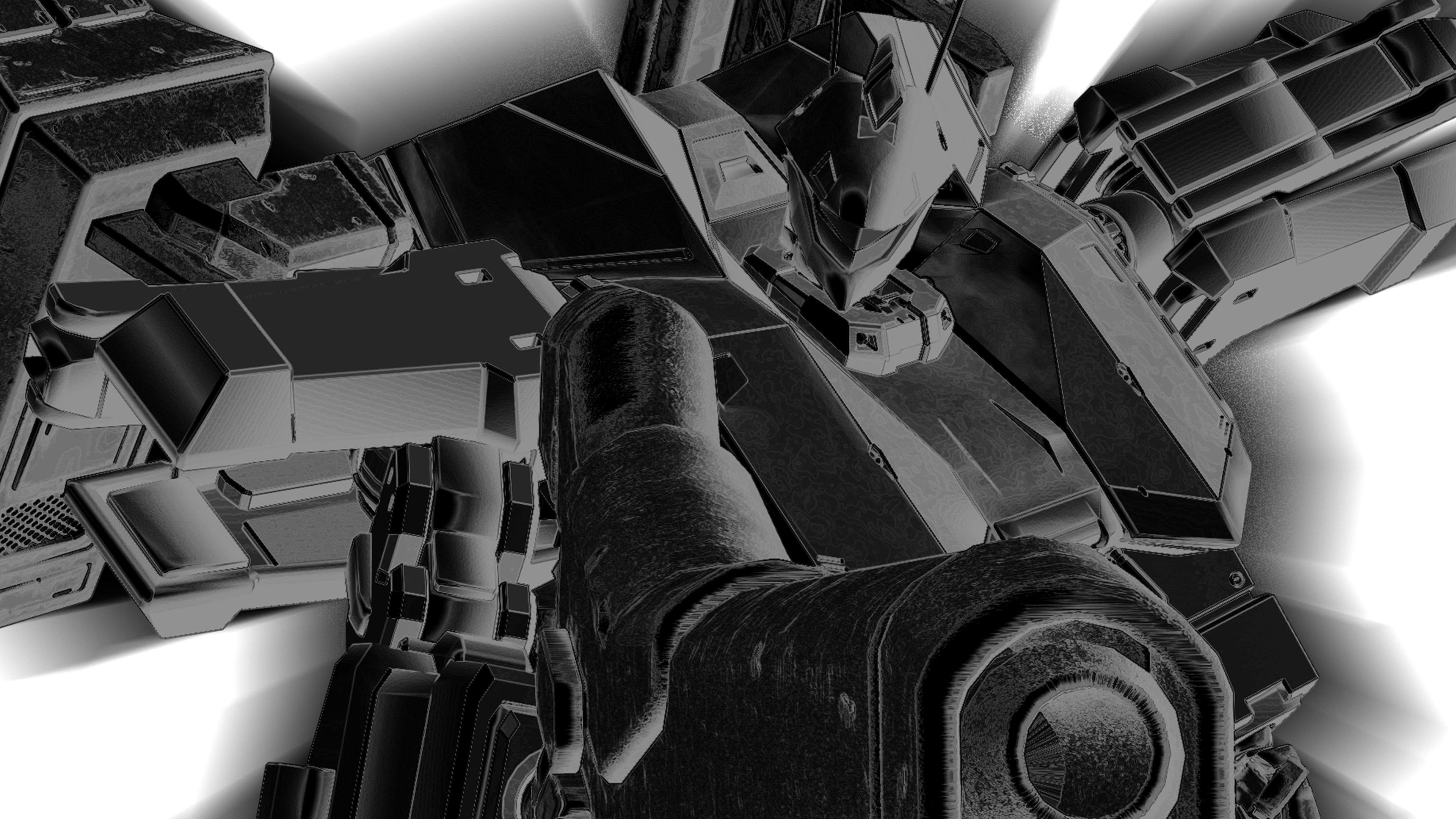 Illustration officielle complète de Armored Core: Master of Arena.