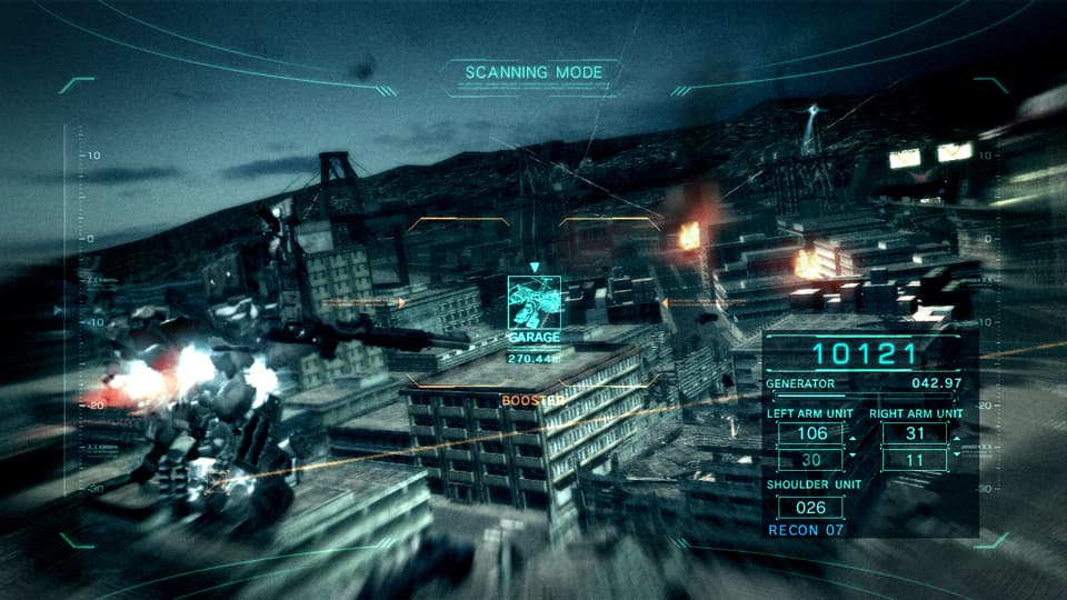 Vue tactique d’une installation et informations de combat.