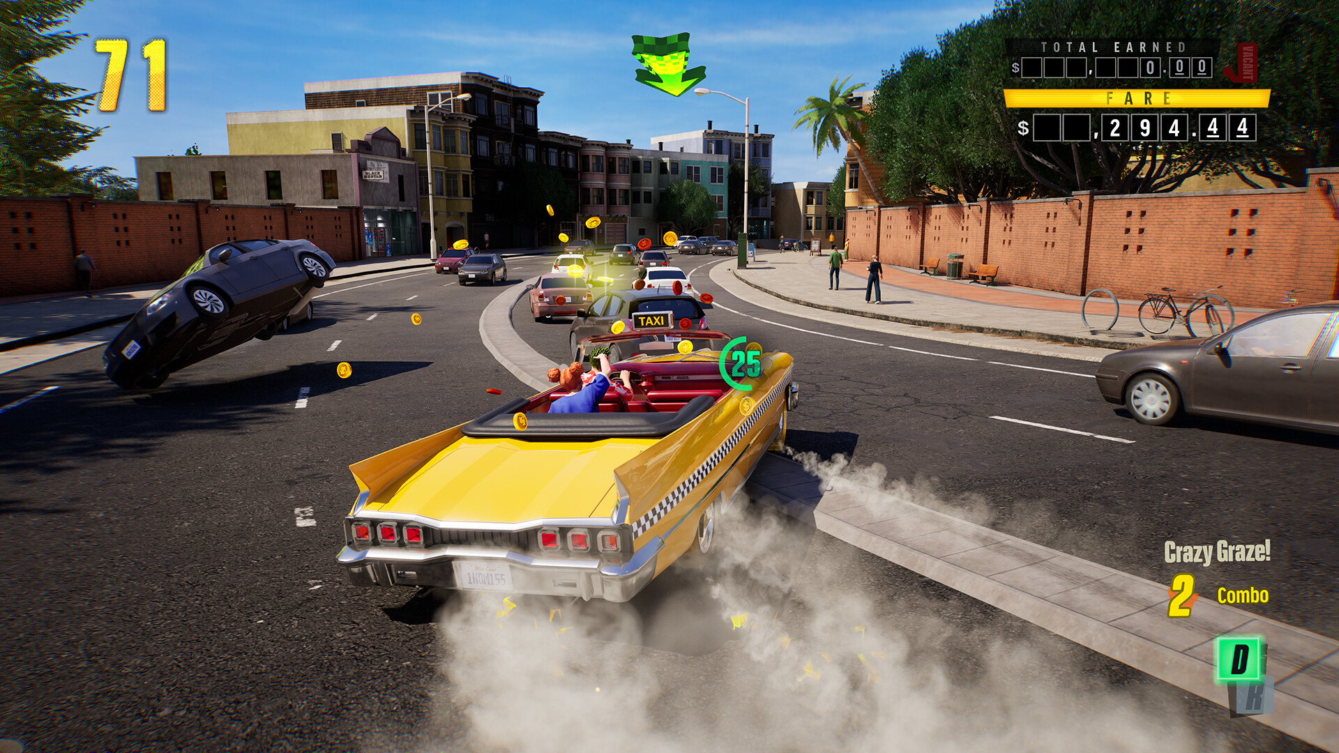 Visuel officiel 2 de Crazy Taxi: World Tour