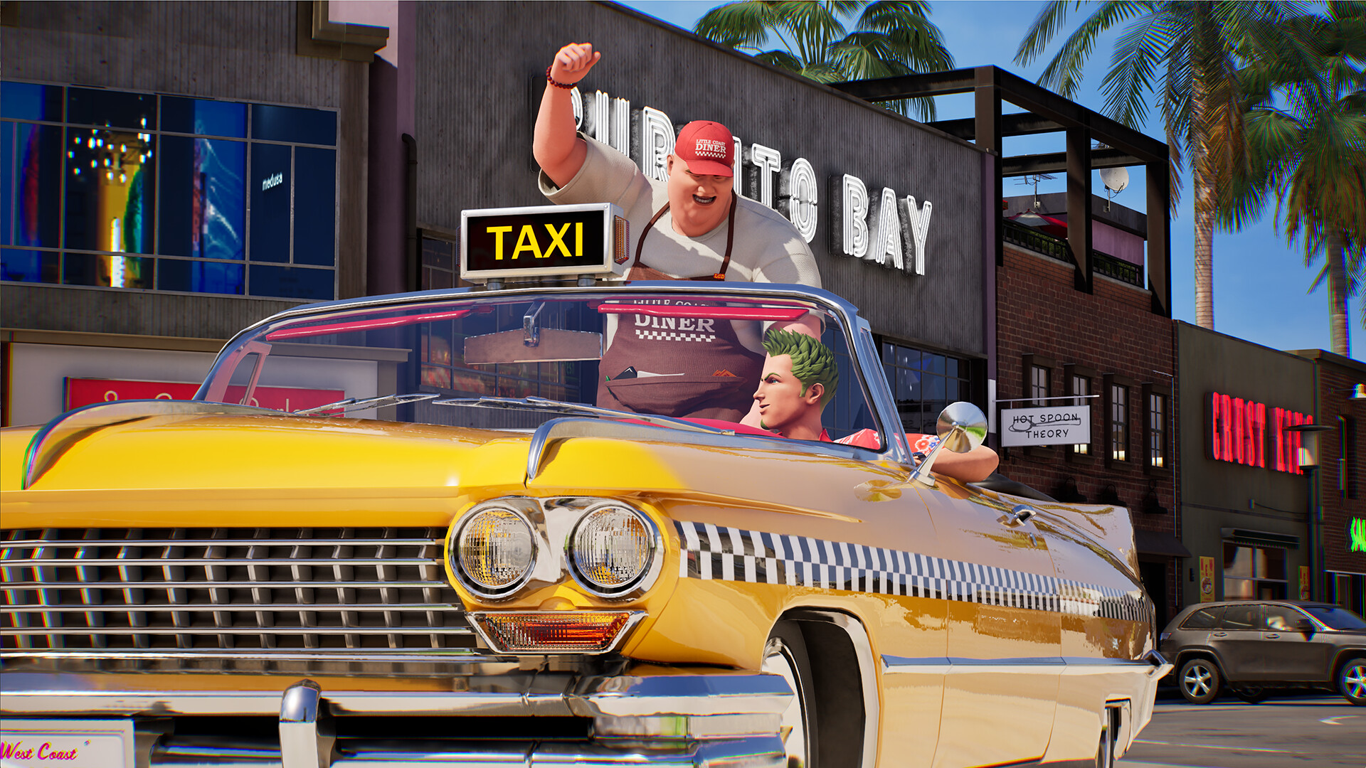 Visuel officiel 3 de Crazy Taxi: World Tour