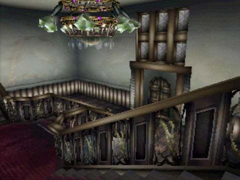 Echo Night 2: Nemuri no Shihaisha : escalier de la demeure.