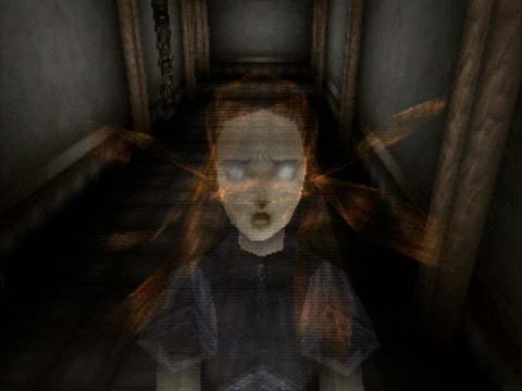 Echo Night 2: Nemuri no Shihaisha : visage d’une apparition.
