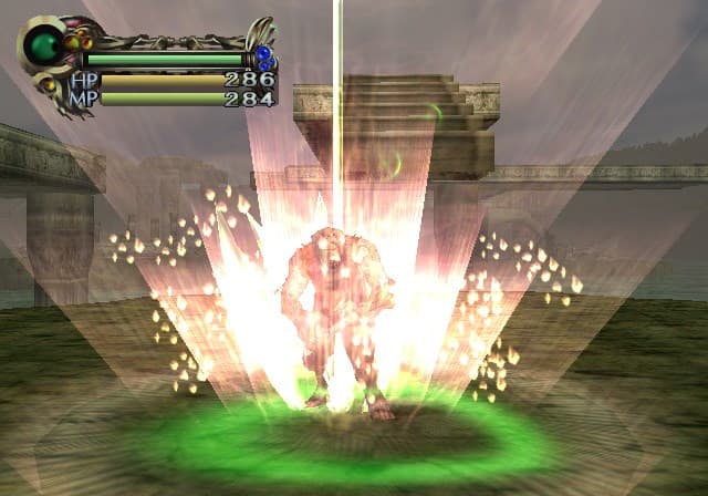 Eternal Ring : combat et effet magique.