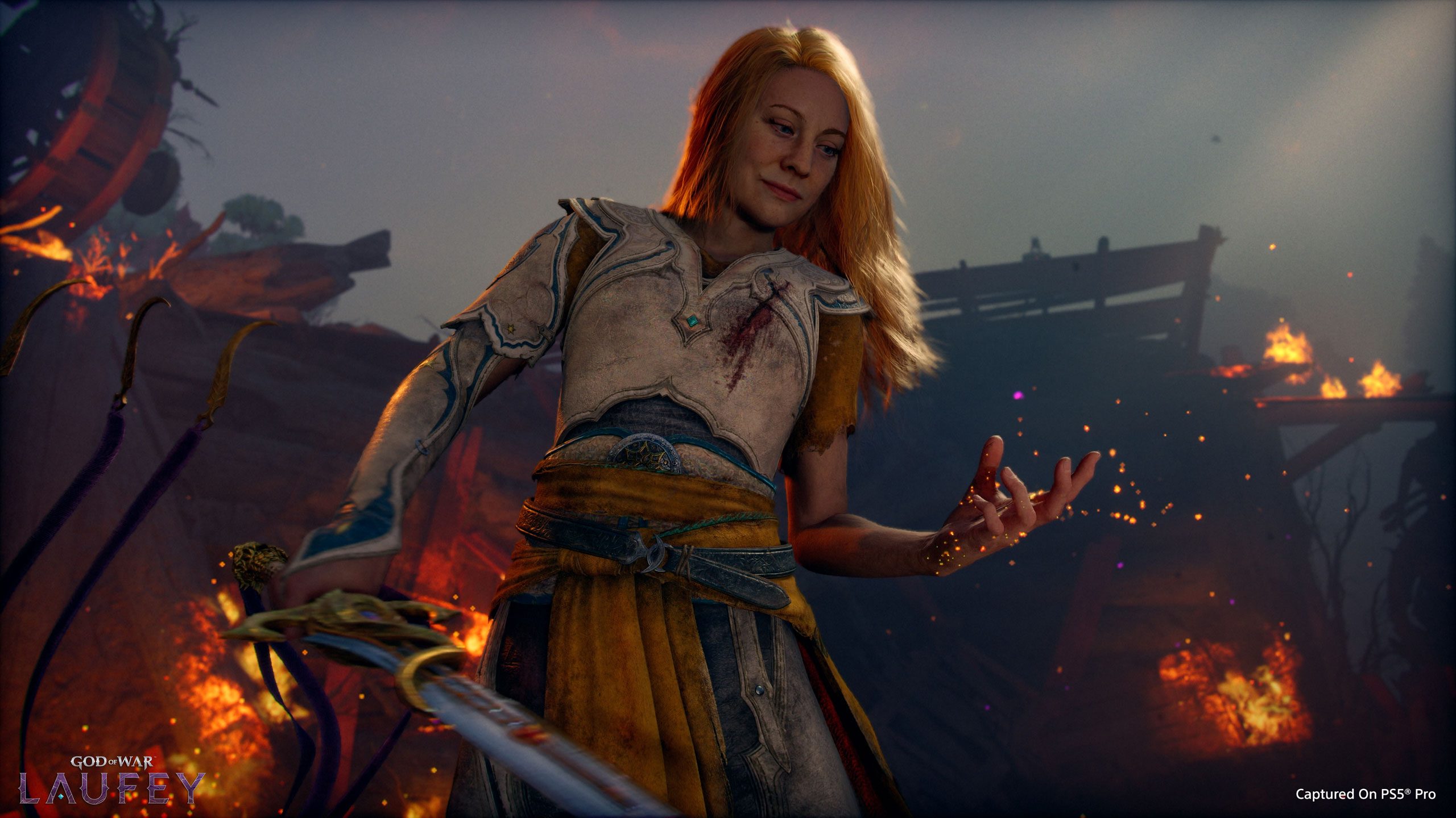 Visuel officiel de God of War Laufey publié par le studio — scène 1.