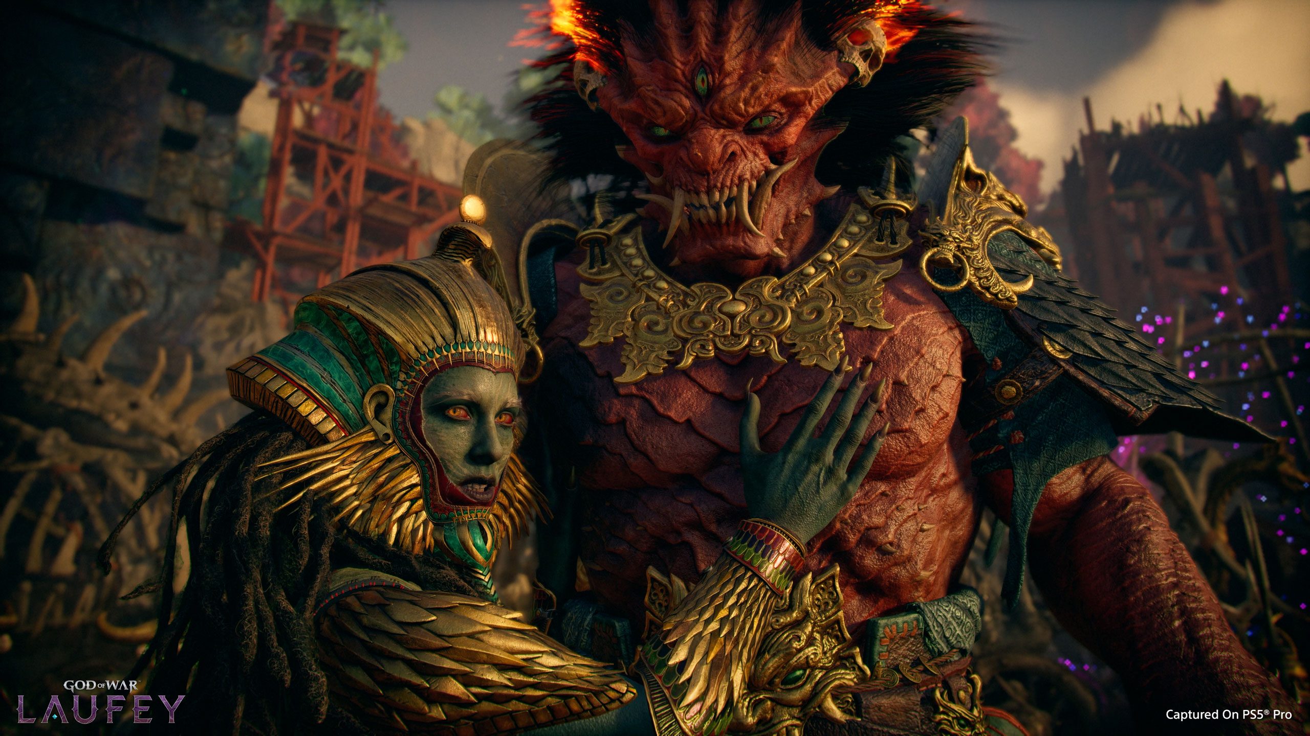 Visuel officiel de God of War Laufey publié par le studio — scène 3.