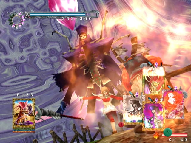 Lost Kingdoms / RUNE : combat contre un grand adversaire.