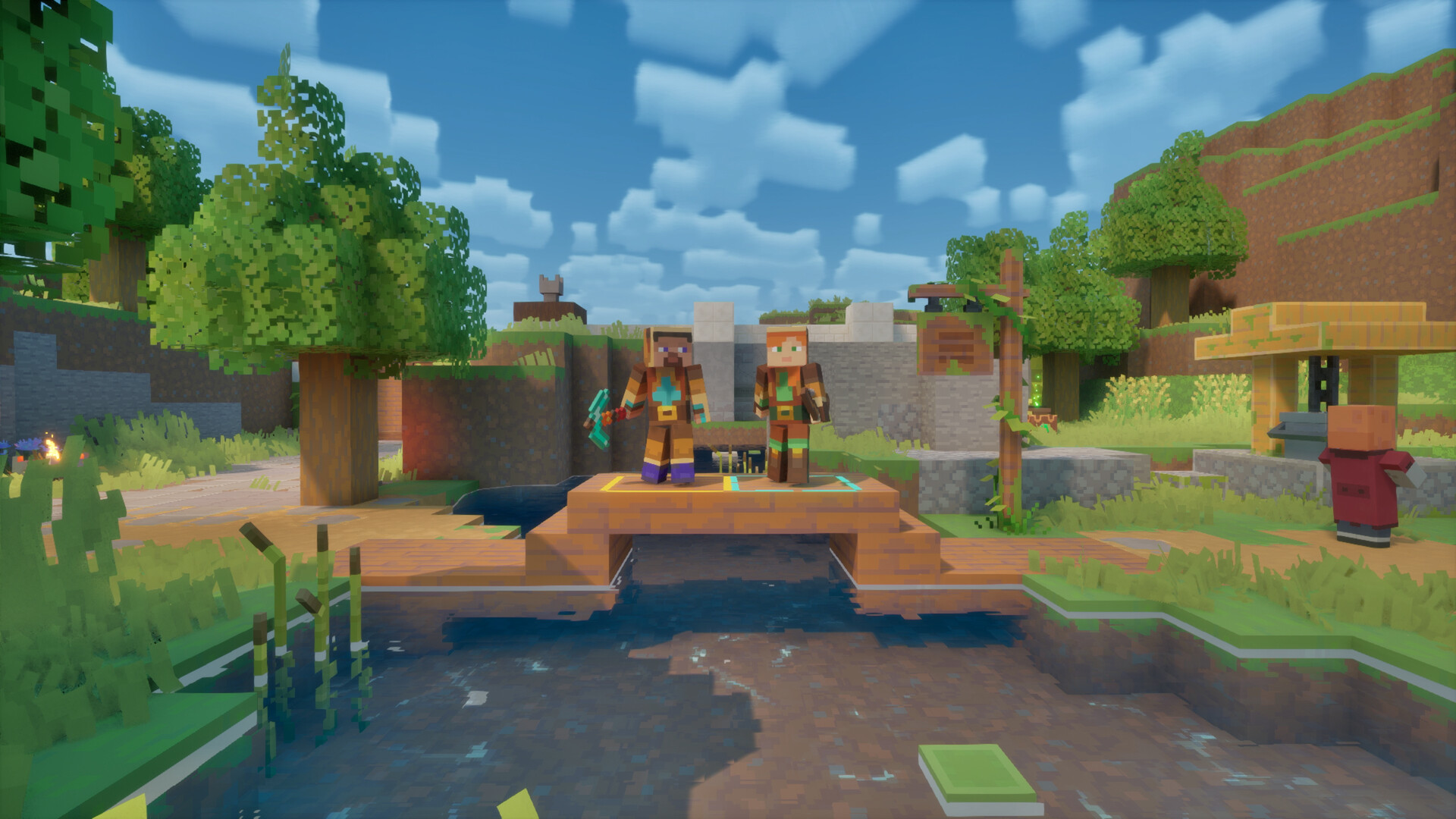 Visuel officiel 3 de Minecraft Dungeons II