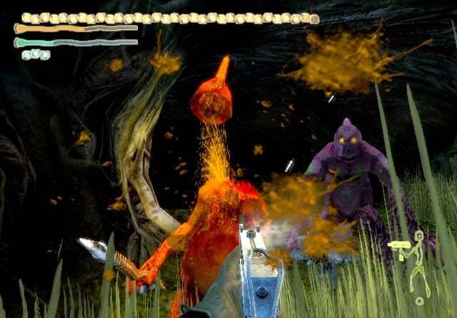 Shadow Tower Abyss : affrontement en extérieur.