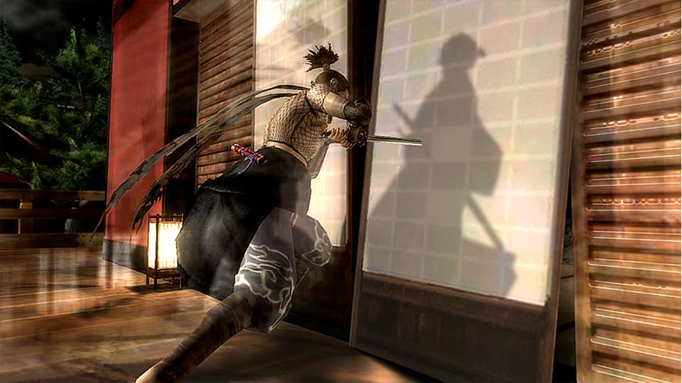 Tenchu Z / Tenchu Senran : infiltration dans une pièce.