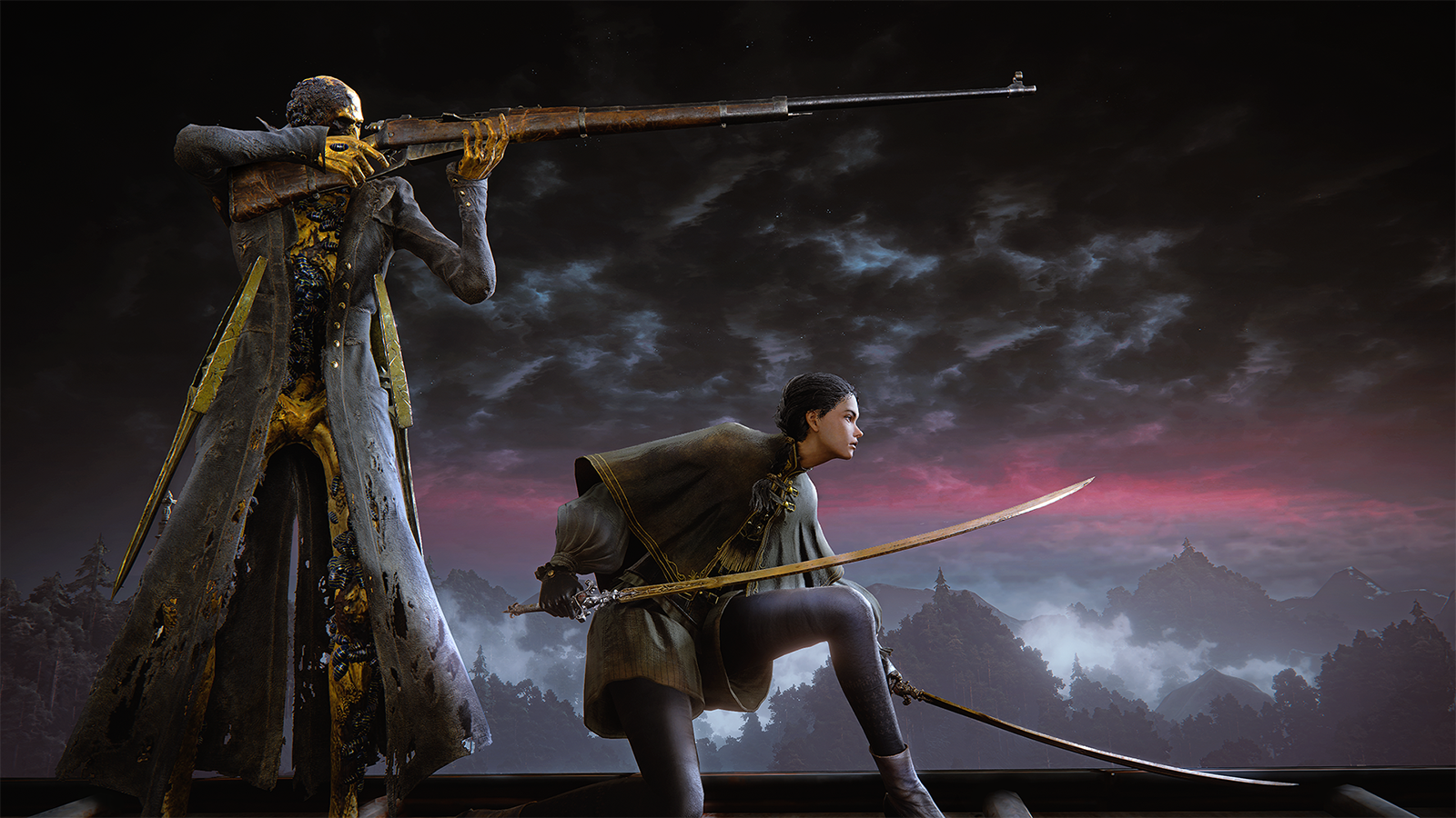 Capture officielle de The Duskbloods — scène 4.