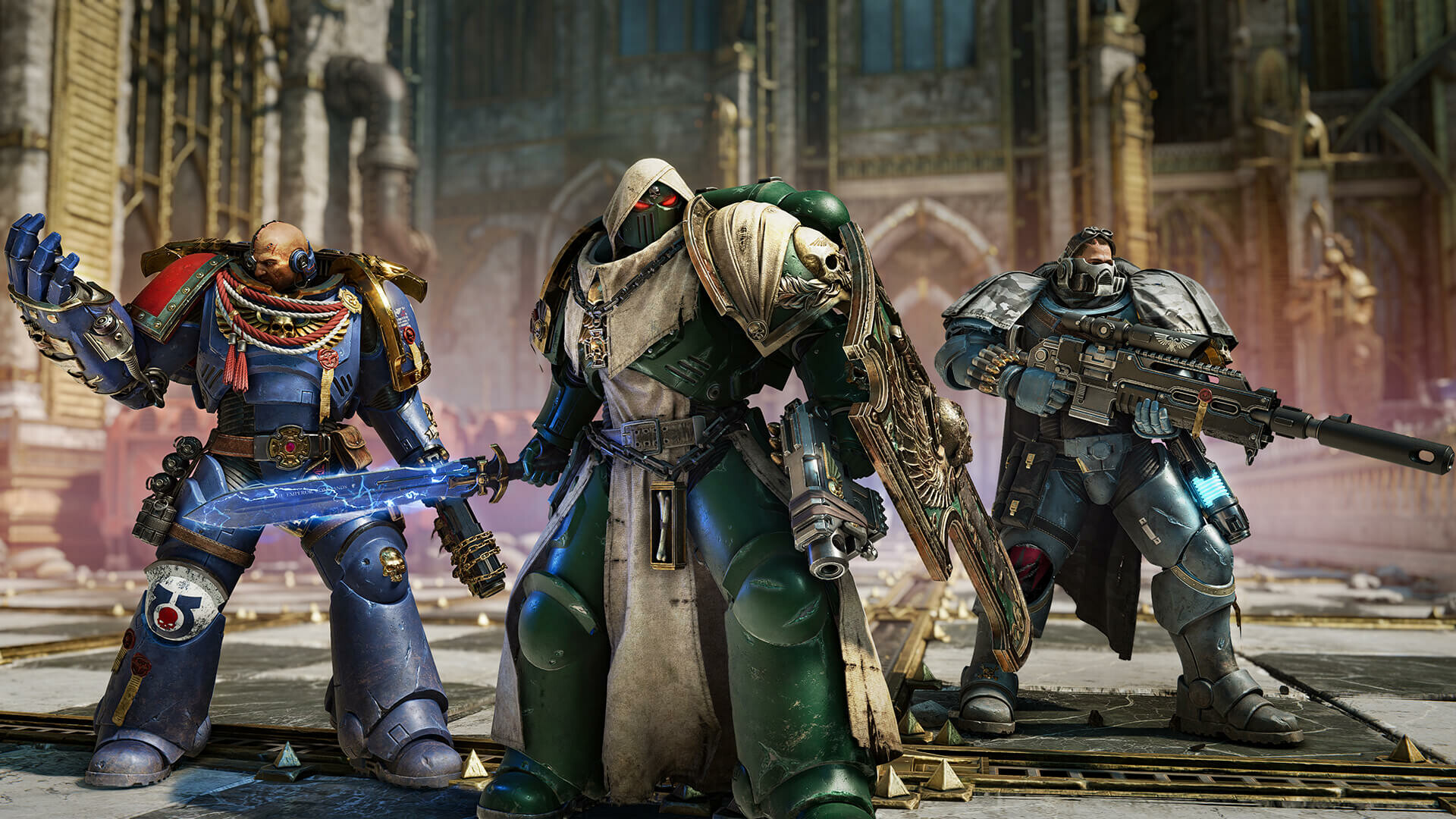 Space Marine au combat — Warhammer 40,000: Space Marine 2, visuel officiel