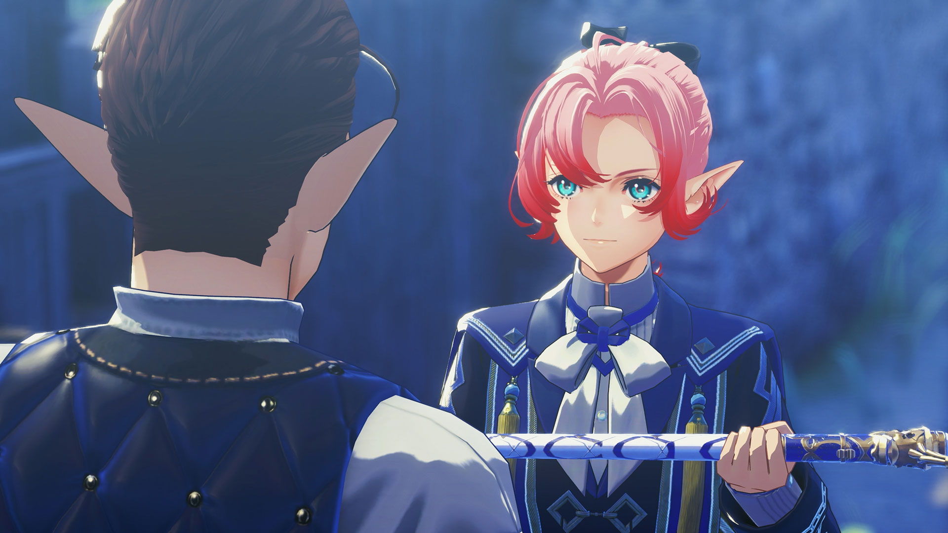 Capture officielle de Xenoblade Genesis — scène 2.