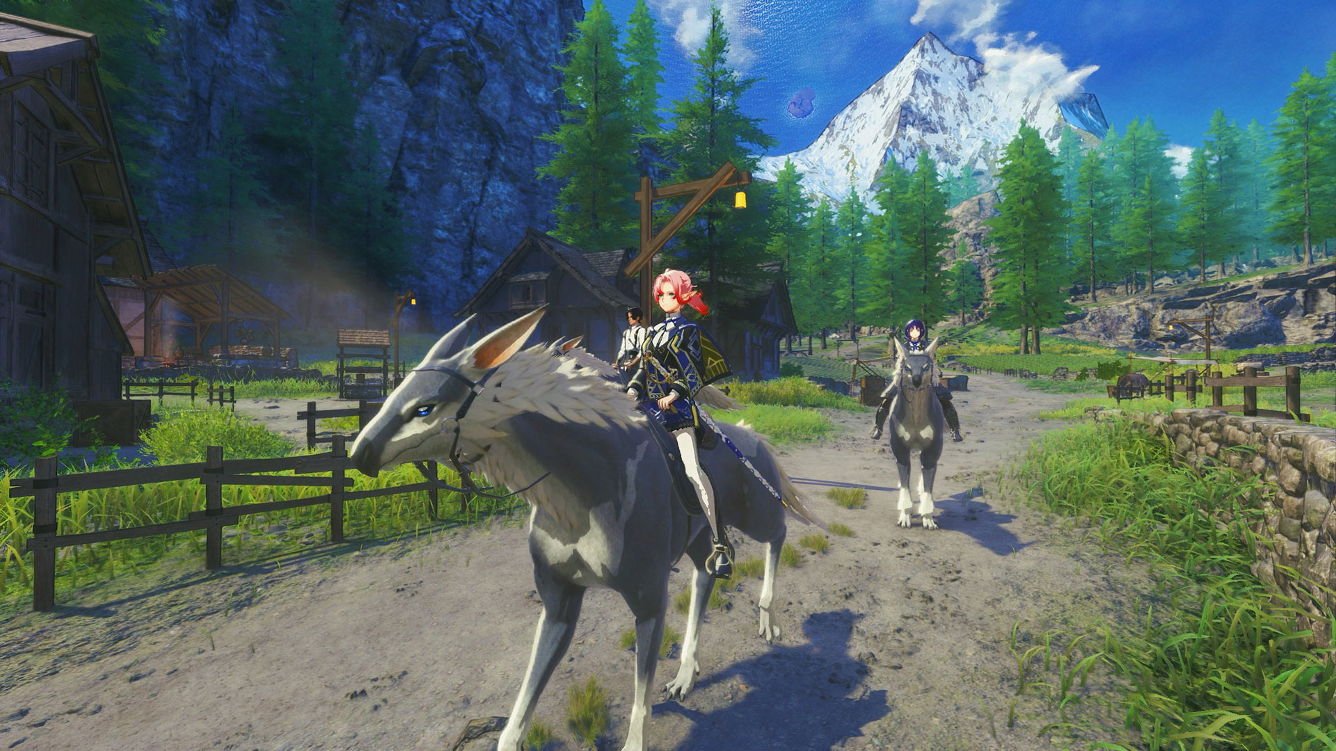 Capture officielle de Xenoblade Genesis — scène 3.