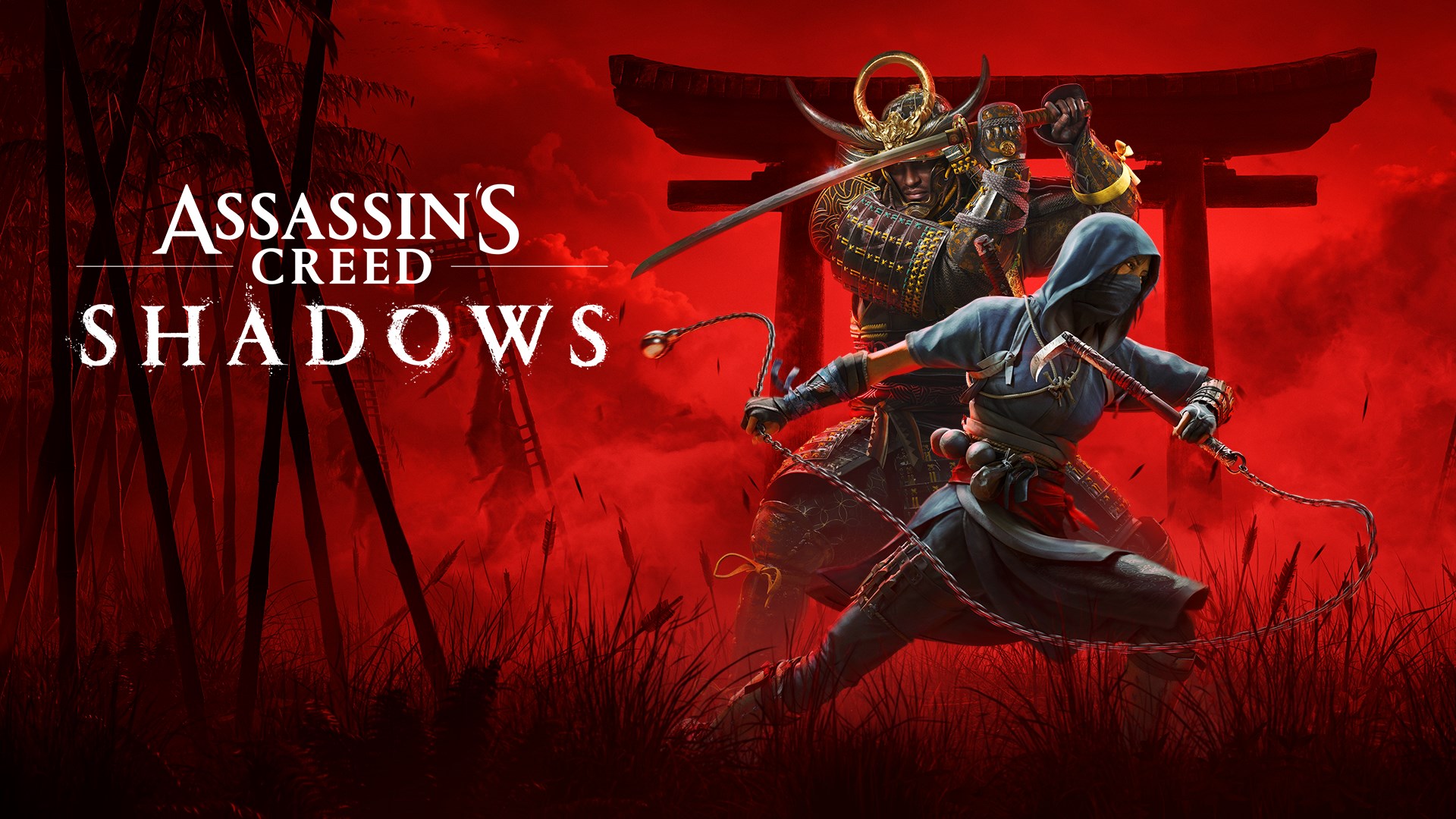 Illustration officielle complète de Assassin’s Creed Shadows.