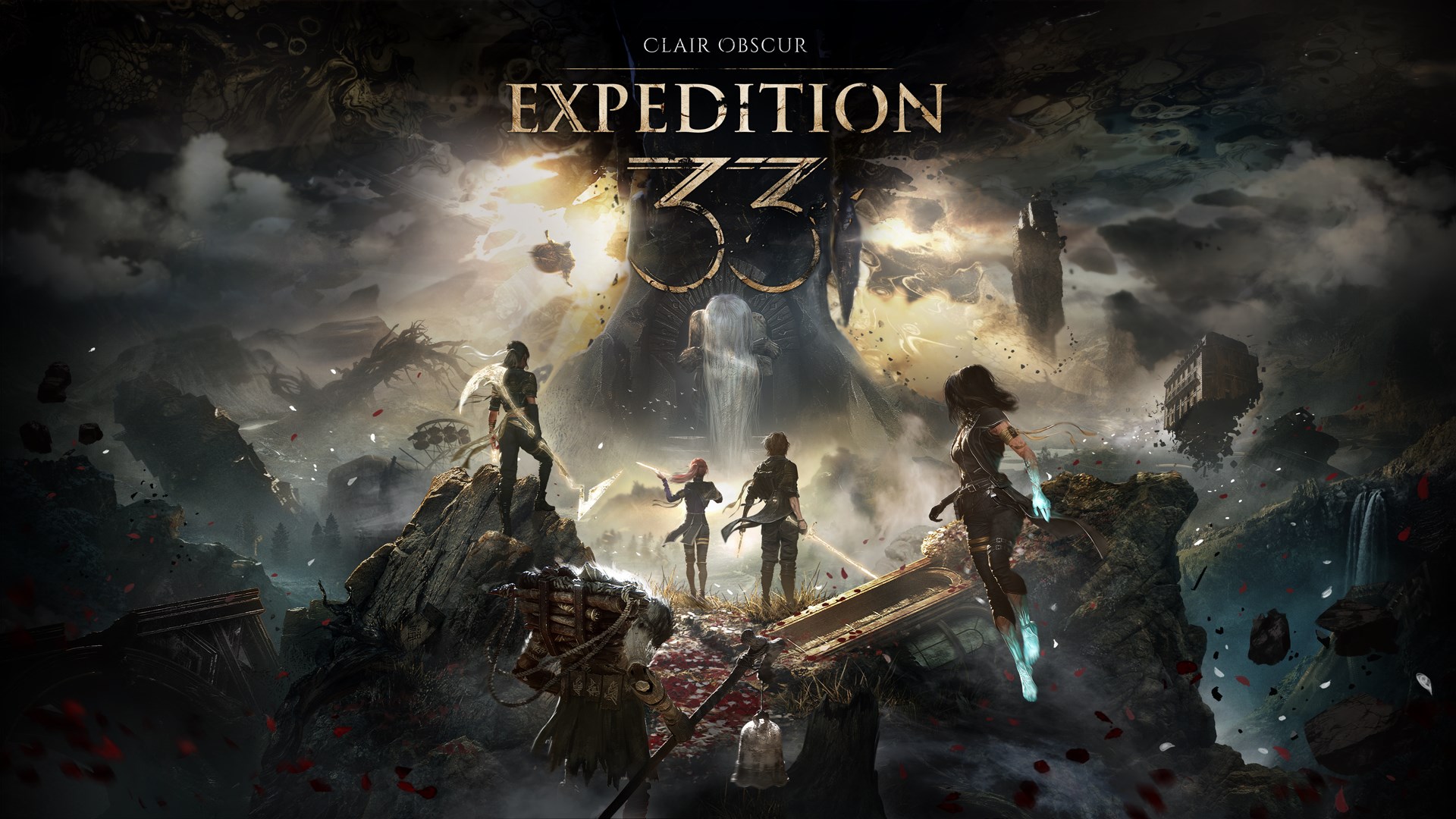 Illustration officielle complète de Clair Obscur: Expedition 33.