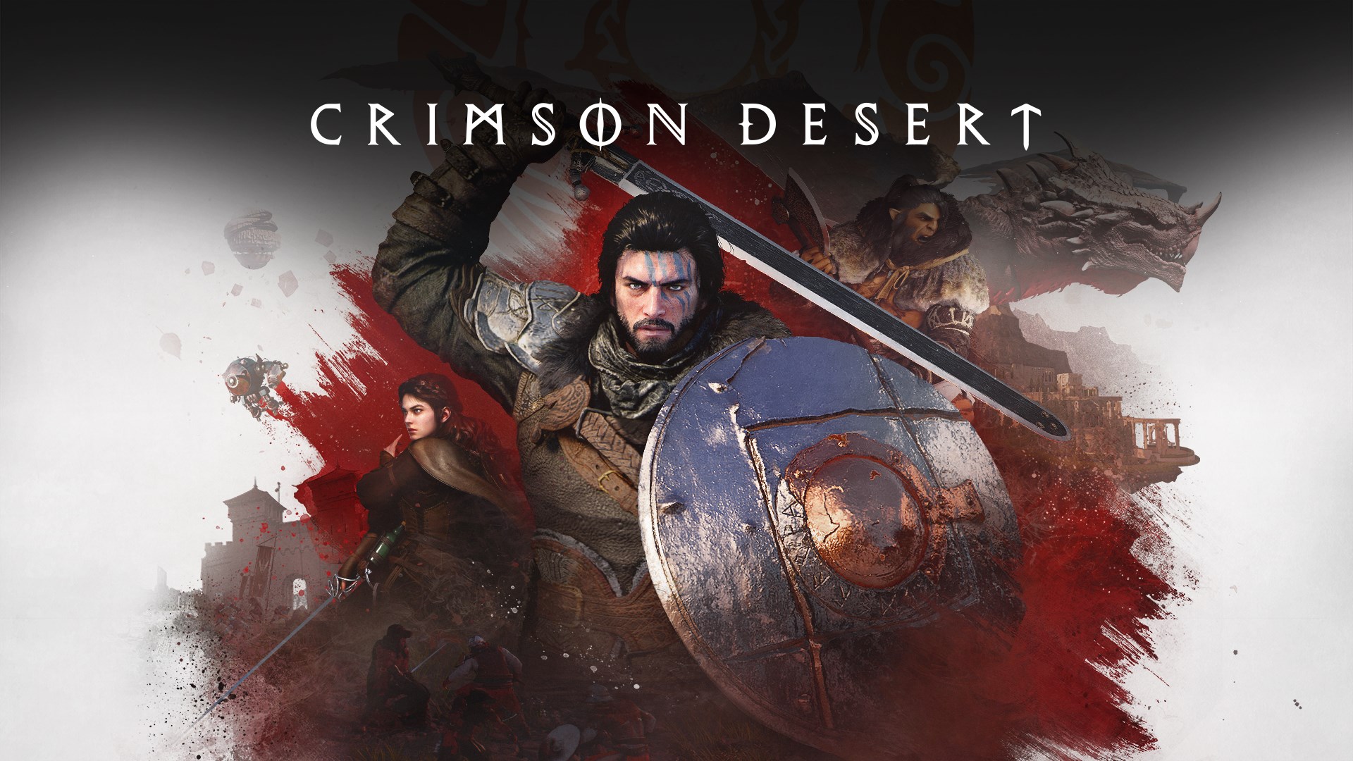 Illustration officielle complète de Crimson Desert Enhanced.