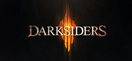 Capsule officielle sombre de Darksiders 4 avec le logo incandescent