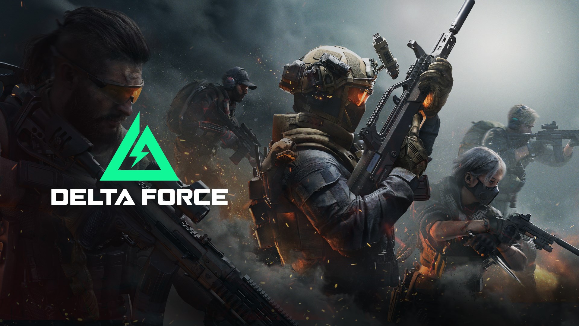 Illustration officielle complète de Delta Force.