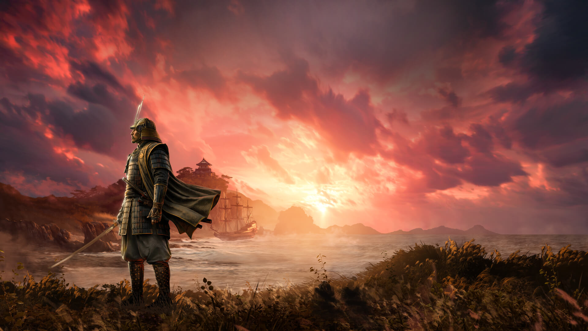 Illustration officielle complète de Expeditions: Samurai.