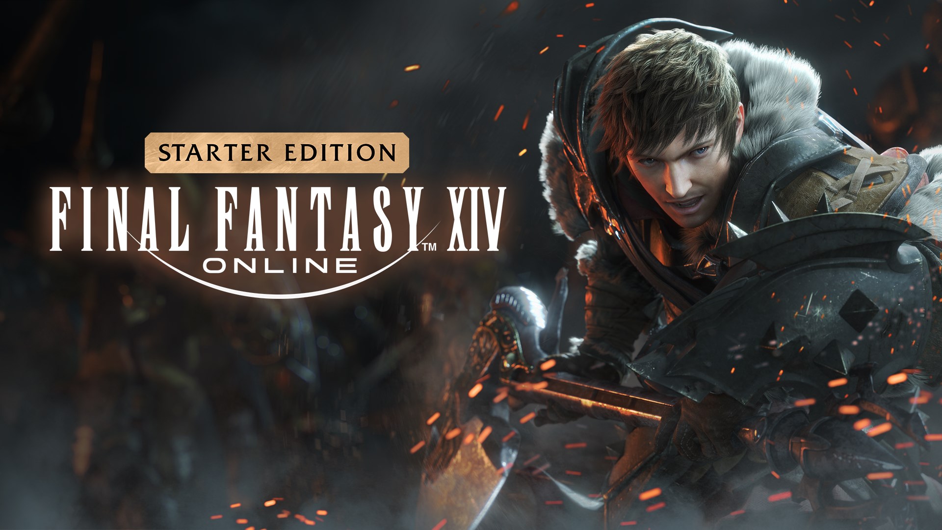 Illustration officielle complète de FINAL FANTASY XIV Online.