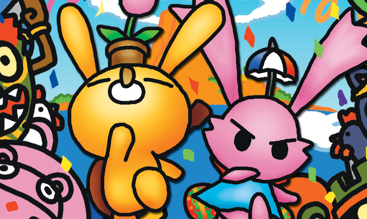 Illustration officielle complète de Cookie & Cream (Nintendo DS), publiée dans l’archive FromSoftware.