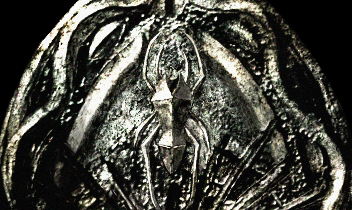 Illustration officielle complète de King’s Field IV / The Ancient City, publiée dans l’archive FromSoftware.