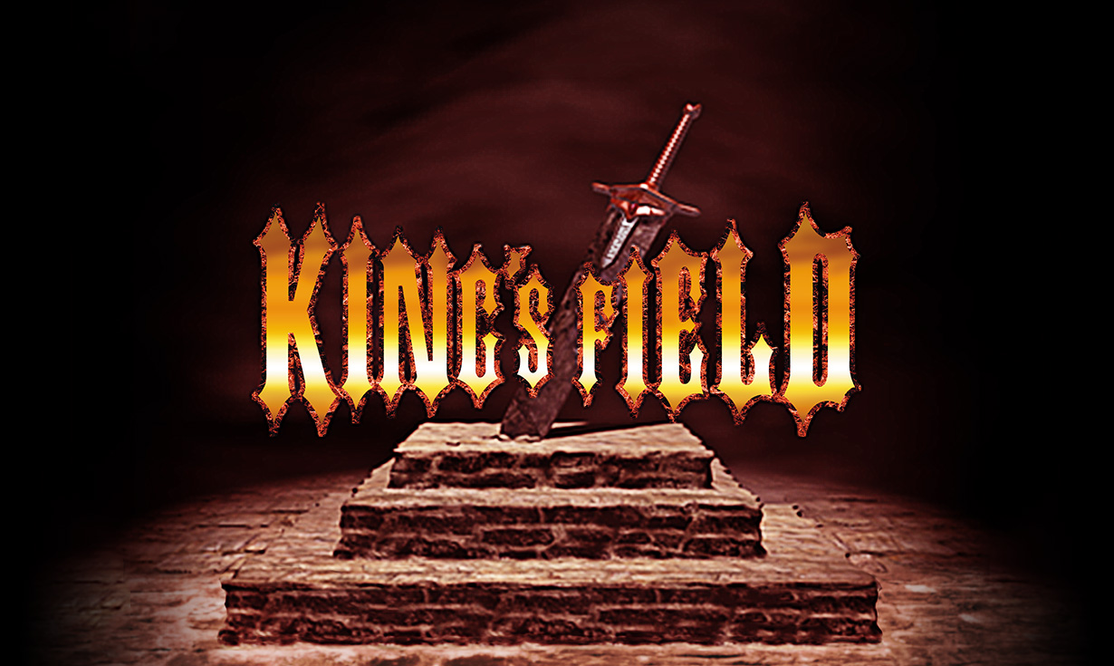 Illustration officielle complète de King’s Field (Japon, 1994), publiée dans l’archive FromSoftware.