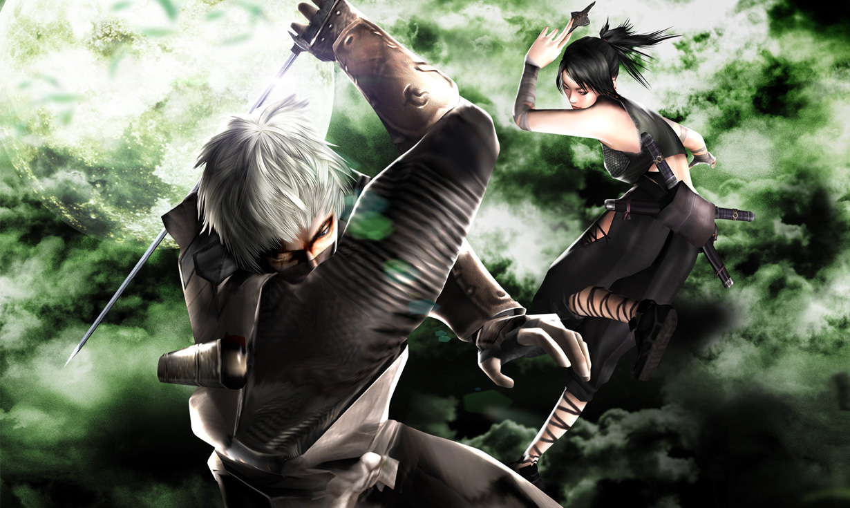 Illustration officielle complète de Tenchu: Time of the Assassins / Shinobi Taizen, publiée dans l’archive FromSoftware.