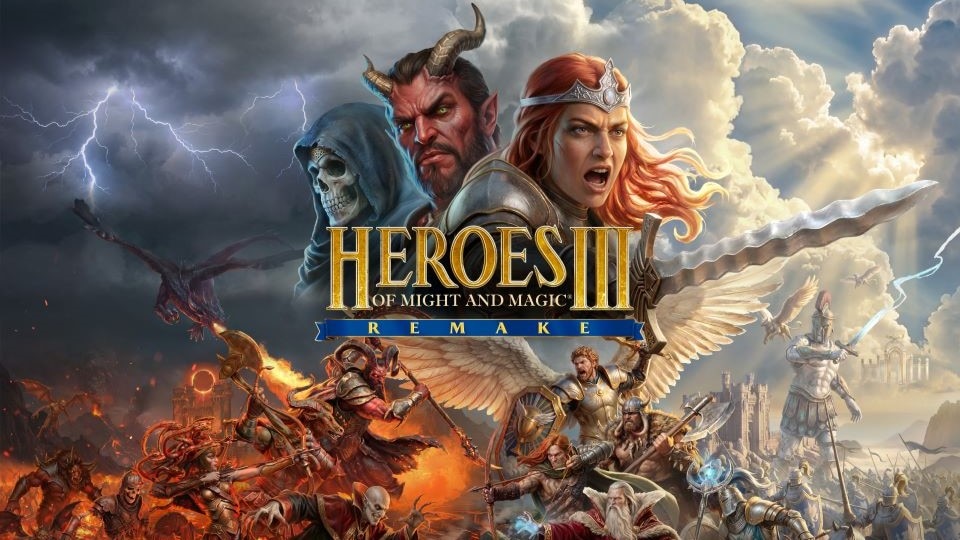 Illustration officielle complète de Heroes of Might and Magic III Remake.