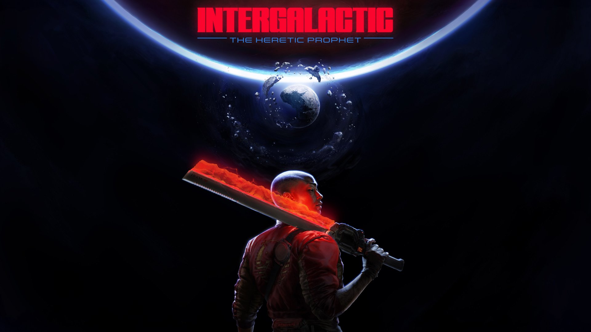 Illustration officielle complète de Intergalactic: The Heretic Prophet.