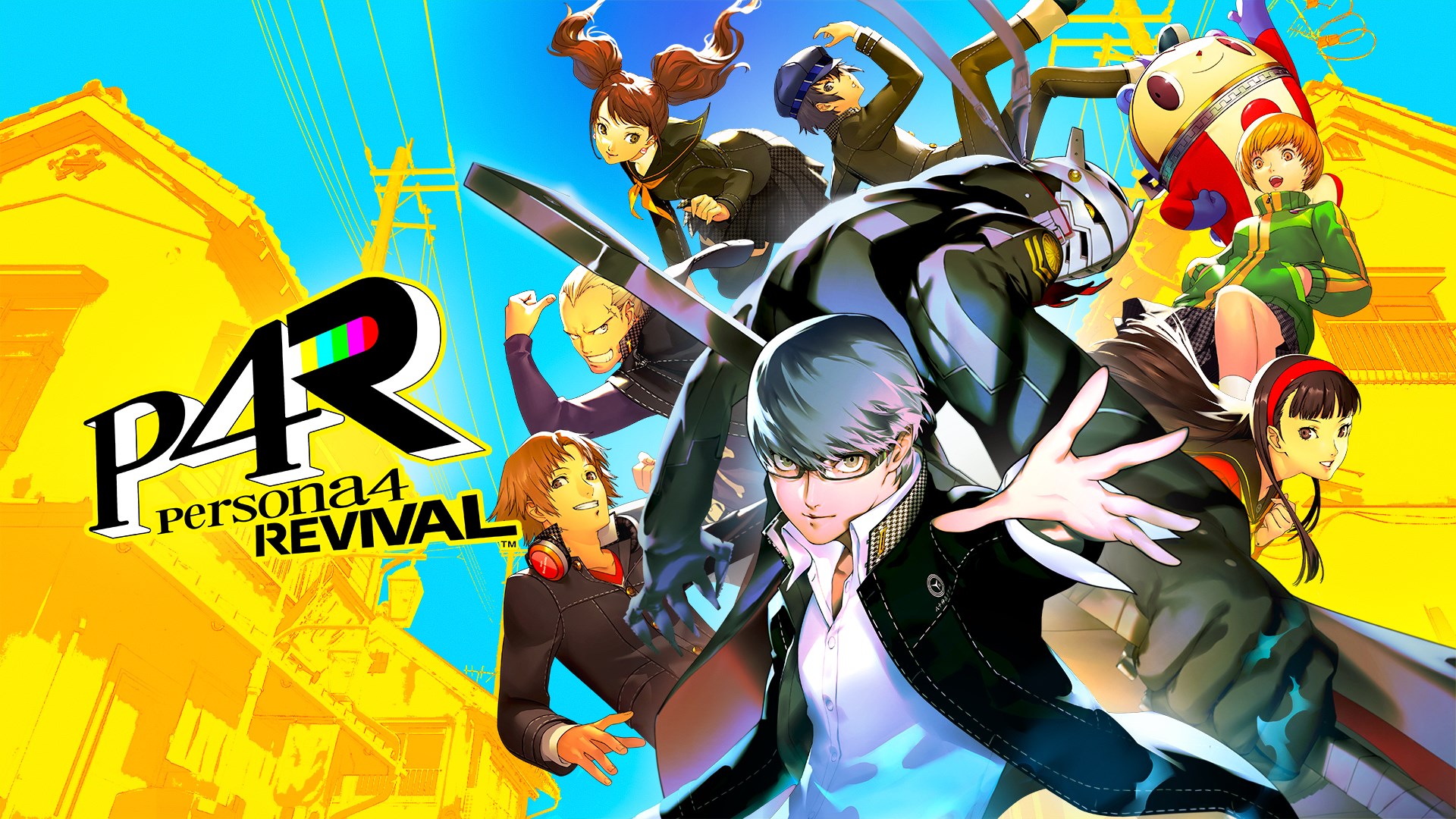 Illustration officielle complète de Persona 4 Revival.