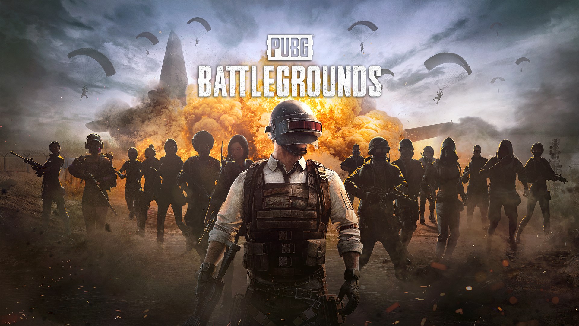 Illustration officielle complète de PUBG: BATTLEGROUNDS.