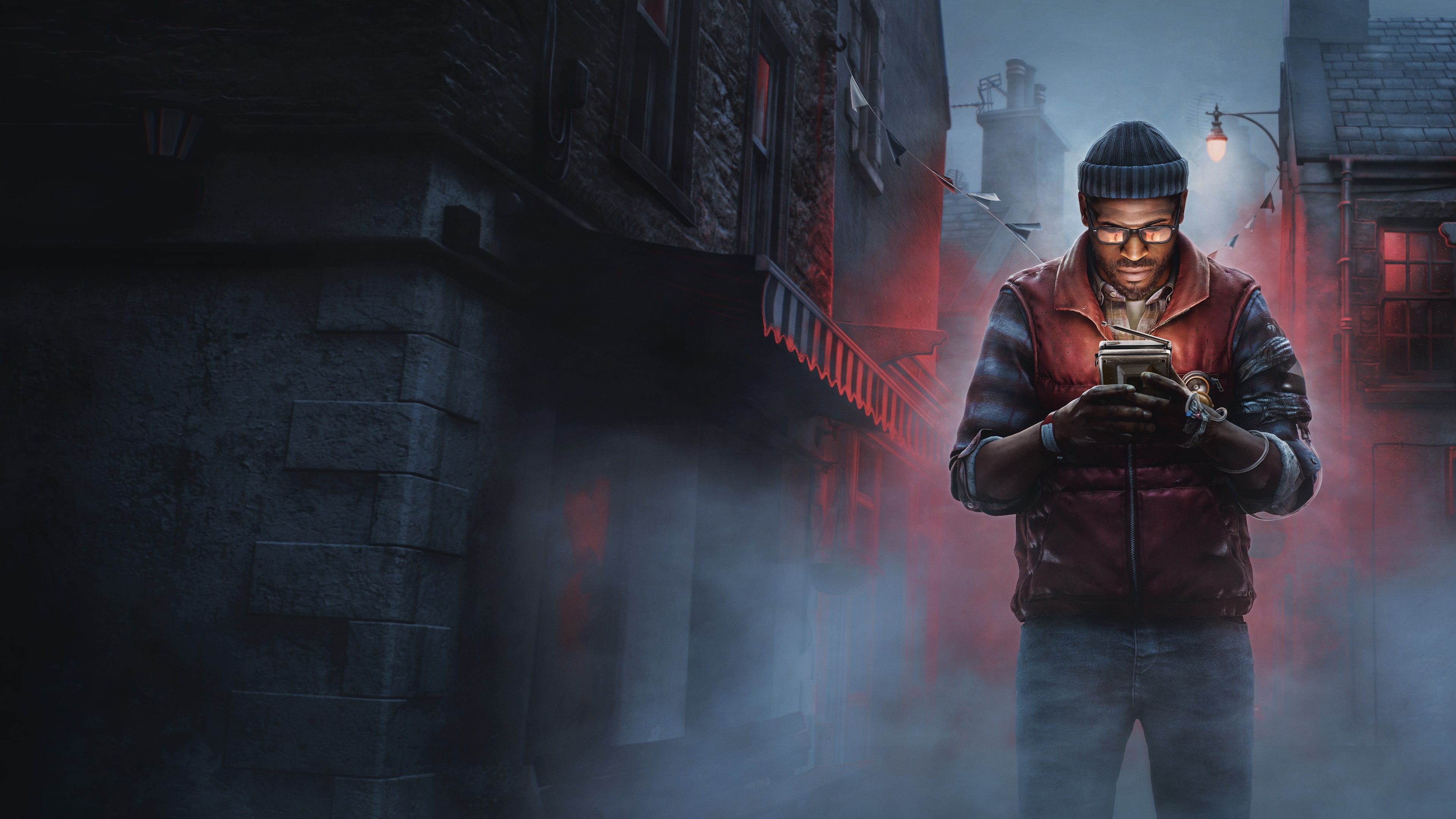 Illustration officielle complète de SILENT HILL: Townfall.
