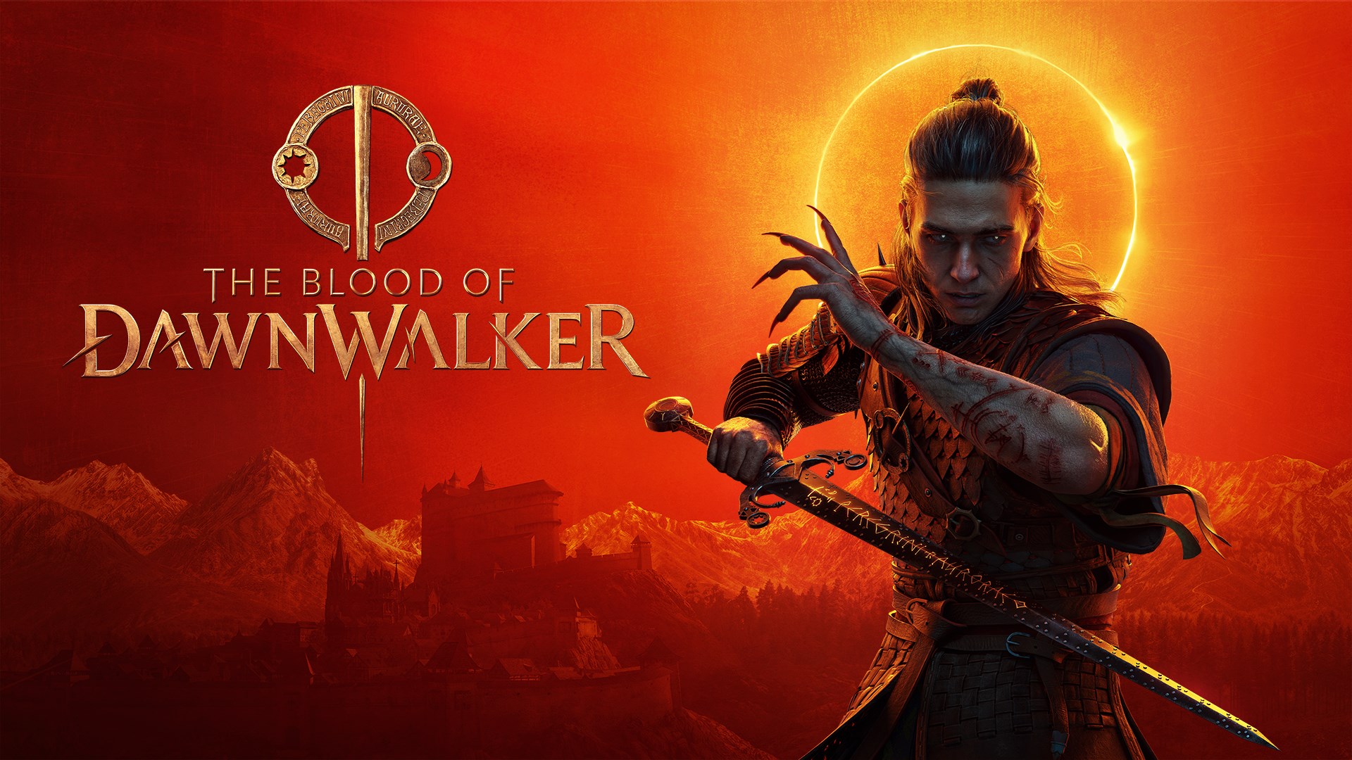 Illustration officielle complète de The Blood of Dawnwalker.