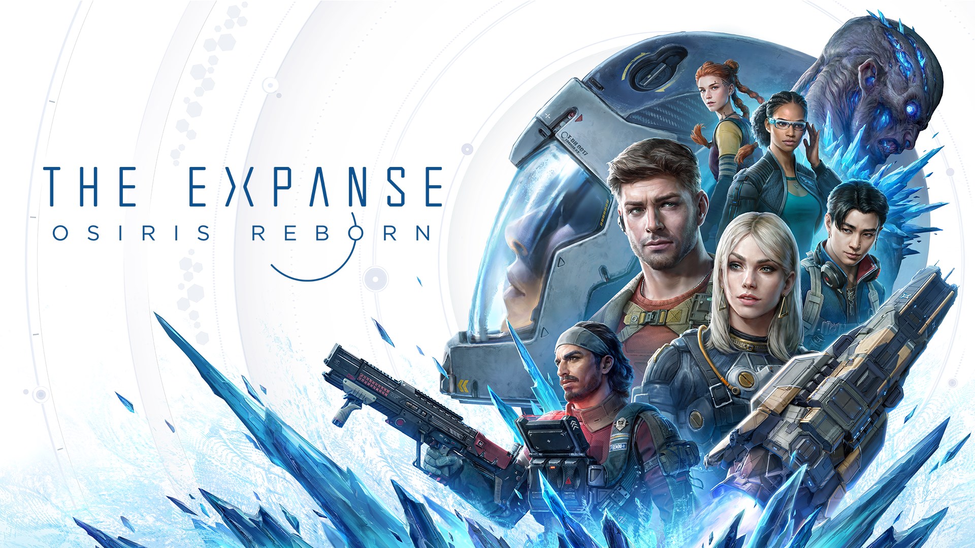 Illustration officielle complète de The Expanse: Osiris Reborn.