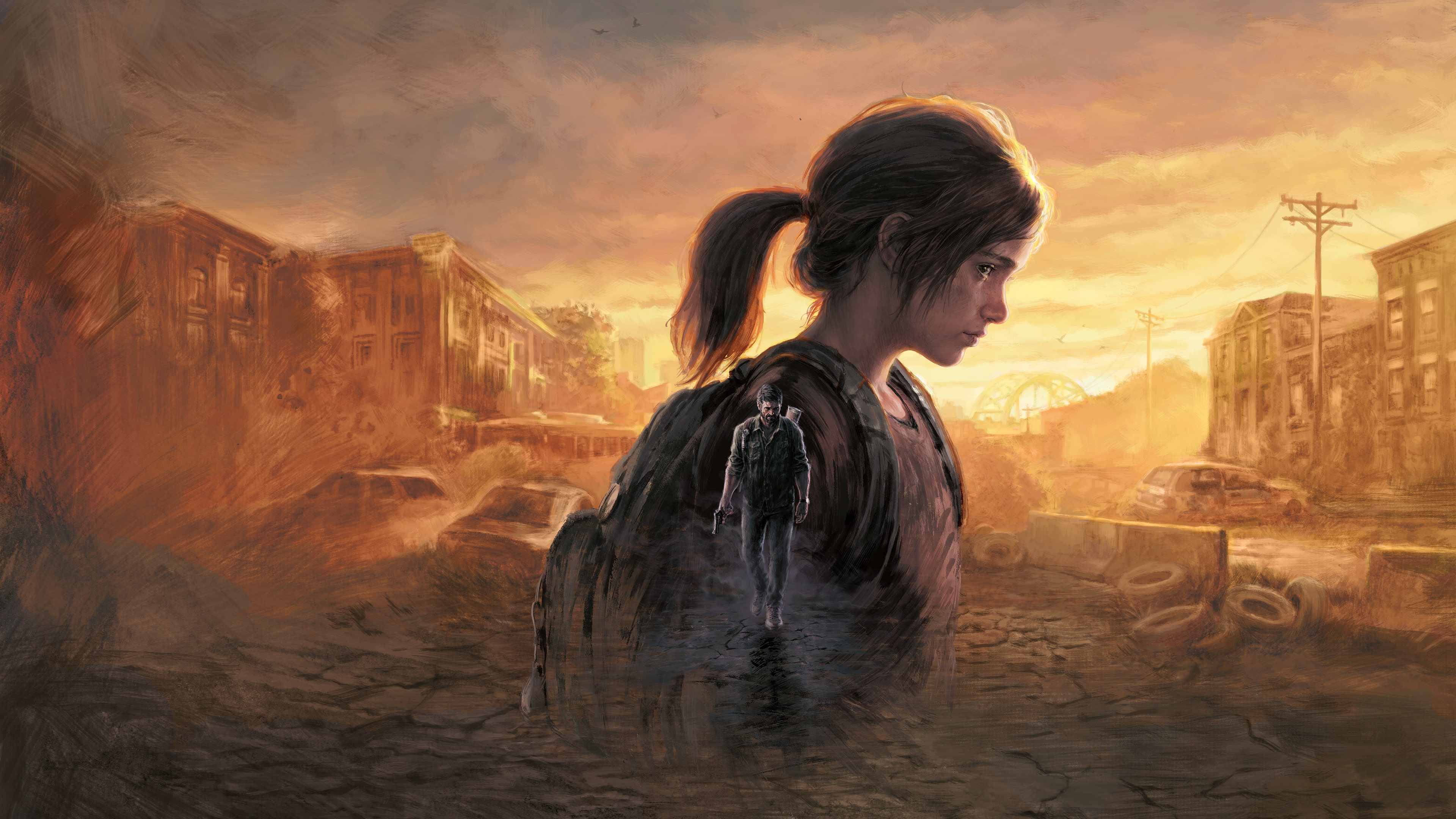 Illustration officielle complète de The Last of Us Part I.
