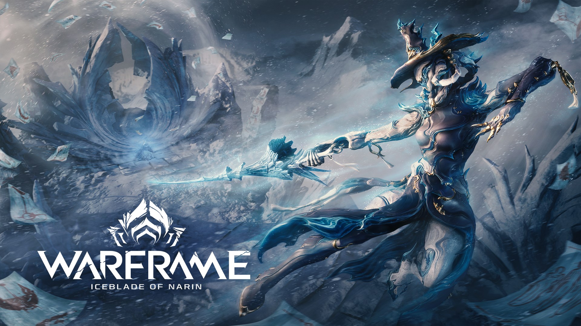 Illustration officielle complète de Warframe.